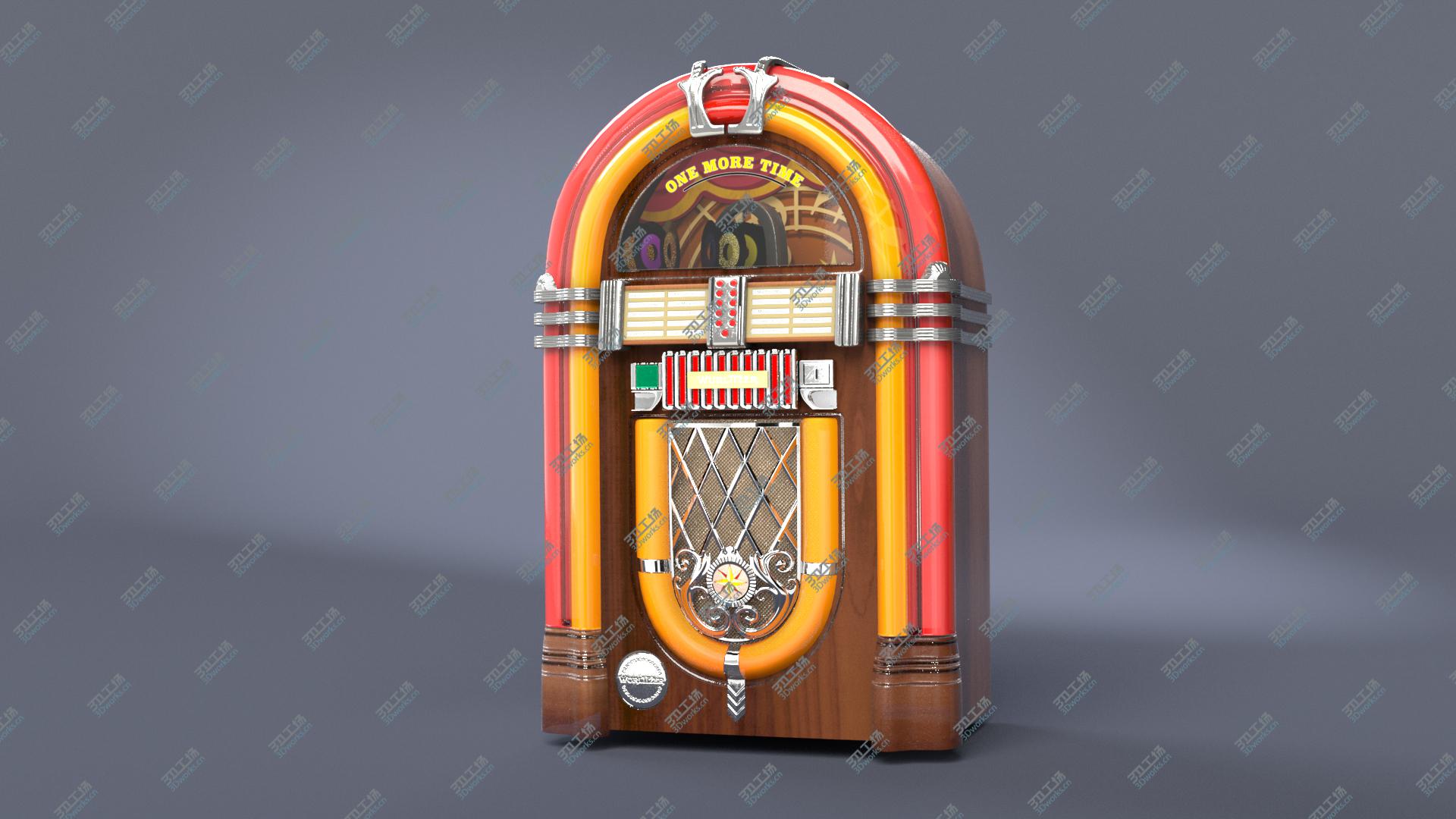 images/goods_img/20210319/One More Time Wurlitzer Juke Box [LOW POLY] 3D model/1.jpg